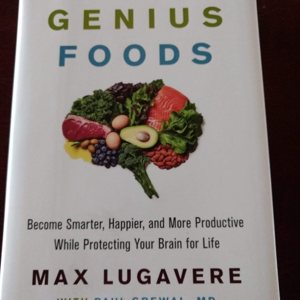 Genius Foods Hardcover Book